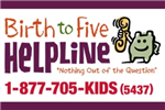 Birth to Five Helpline 